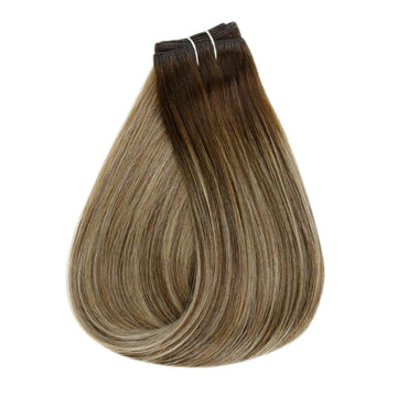 hair weft colorful